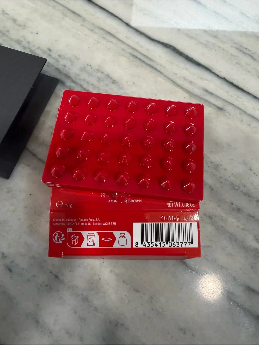 Christian Louboutin Velvet Matte Lipstick - Bold Red & Eye duo shadow pallet